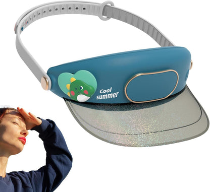 Sun Protector Cute Hat with Cooling Fan
