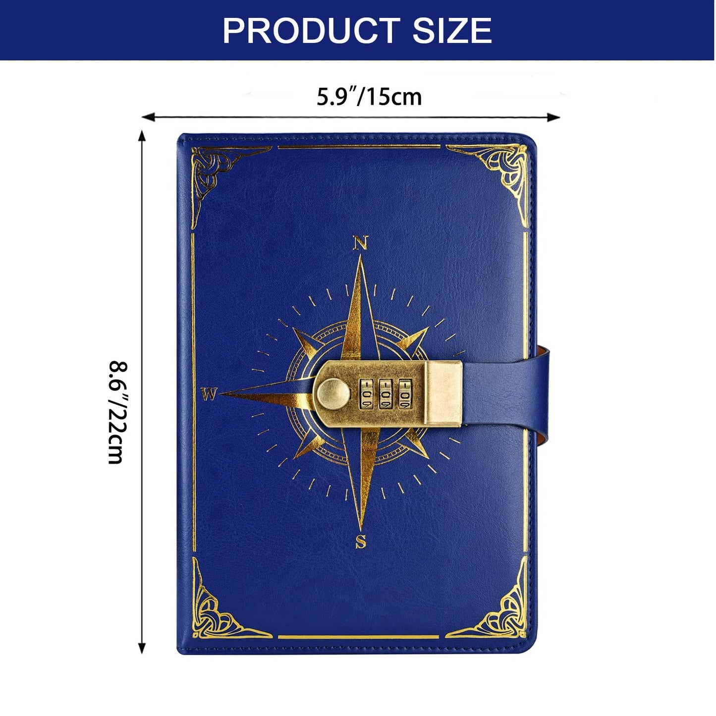 Harry Potter Magic Boy Wheel Lock Diary 15*21*2cm