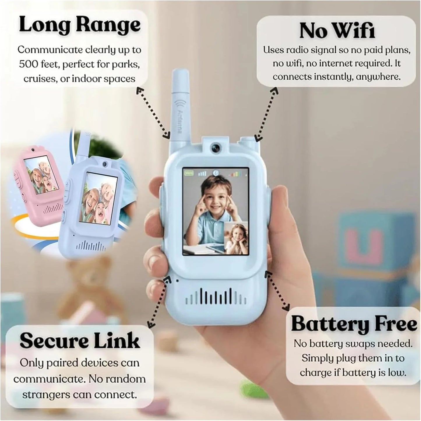 Vedio Call Walkie Talkie