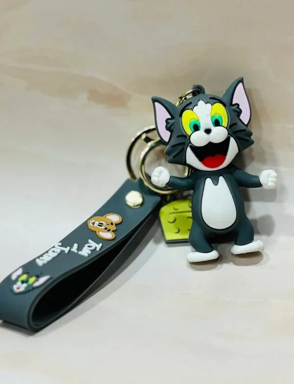 Tom & Jerry 3D keychain