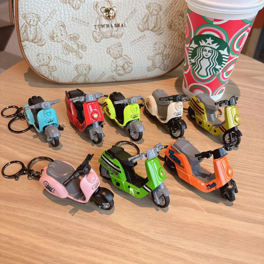 New Scooter Design Metal Keychain