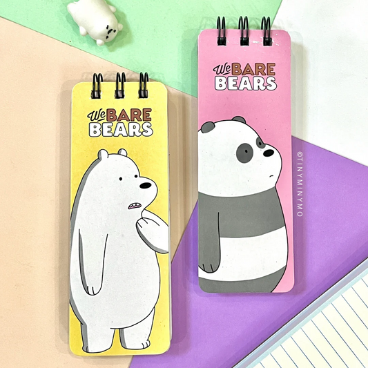 We Bare Bears Spiral Mini Notepad