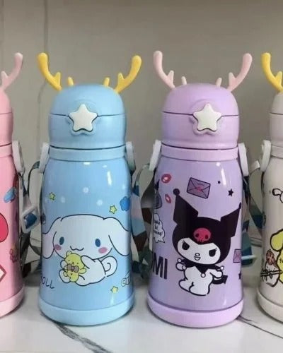Sanrio character- themed insulated water bottle