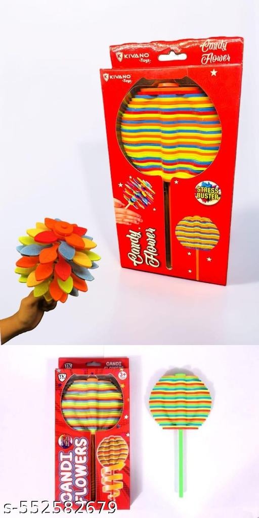 Spinning Candy Flower Toy