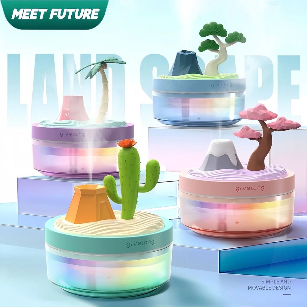 Mini Portable Landscape Humidifier