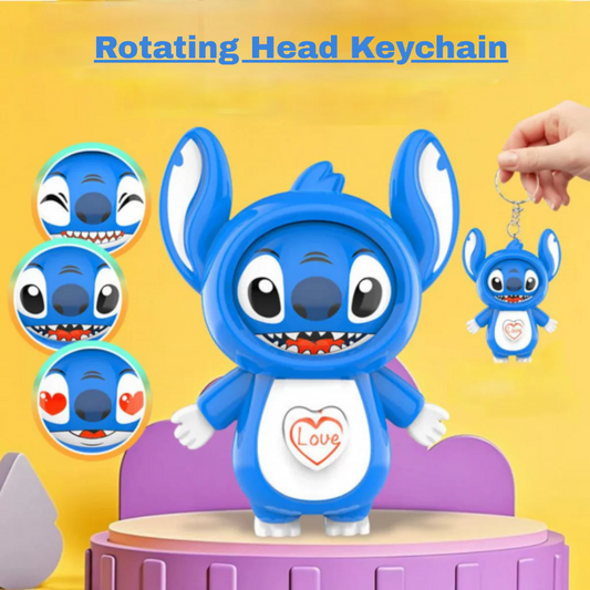 Stitch Face Changing Keychain