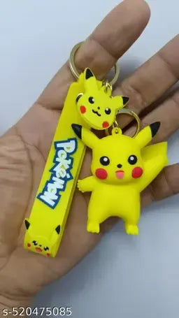 Pikachu Rubber Keychain