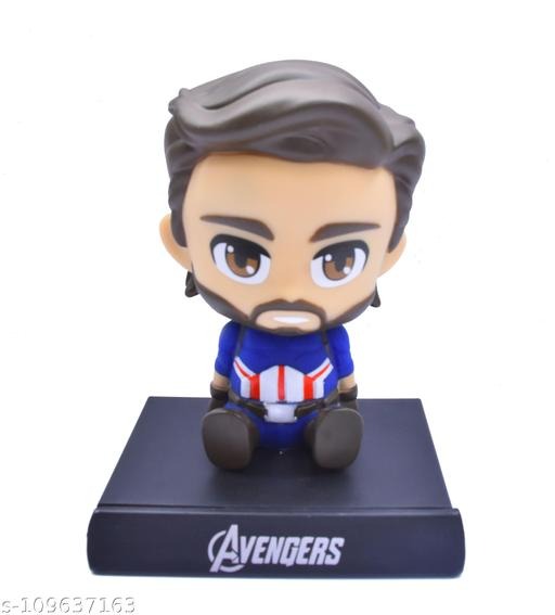 Caption America Bobble Head