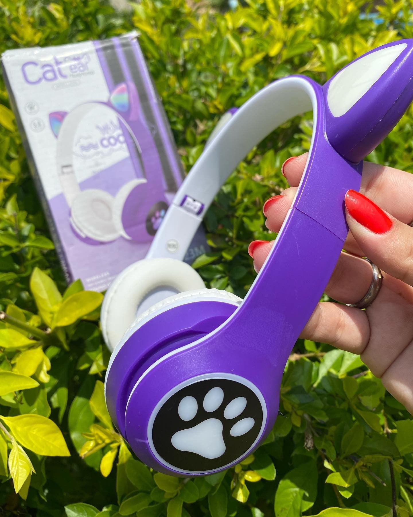 Viv-23m Headphones Cat Ear Wireless Headphones