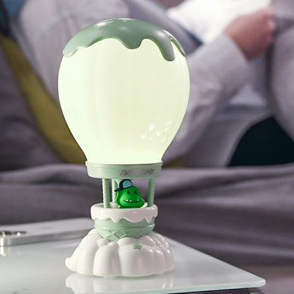 Ice Cream Air Balloon Night Table Lamp