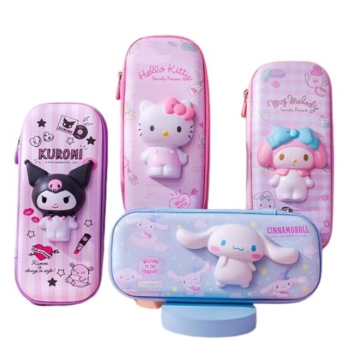 Character Pencil Case 3D Set