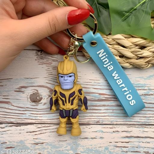 Thanos 3D Rubber Keychain