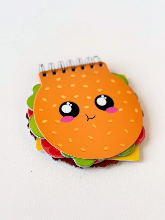 Burger Spiral Notebook