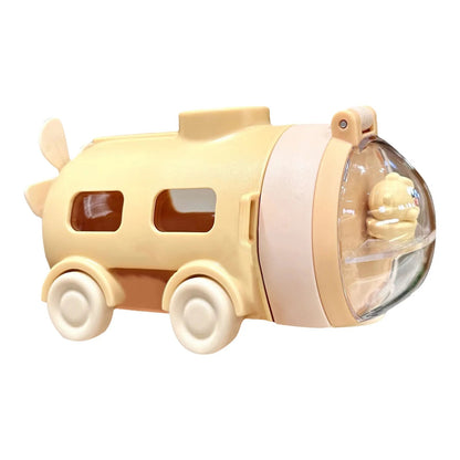 Submarine-Shaped Water Bottle with Built-In Compass