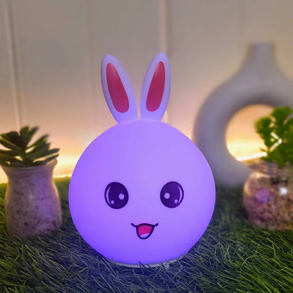 Rabbit silicone lamp