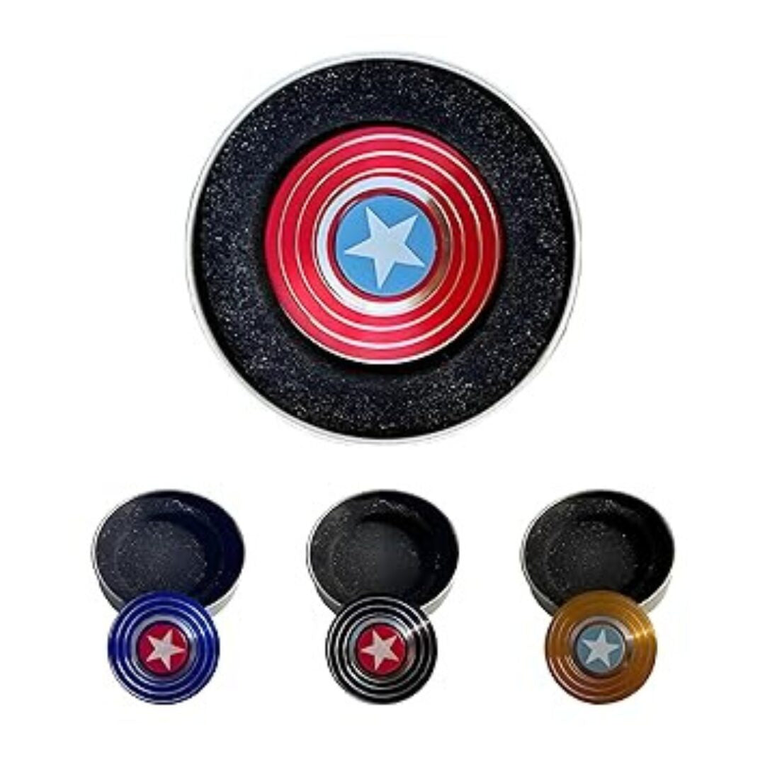 Avengers-themed metal spinner