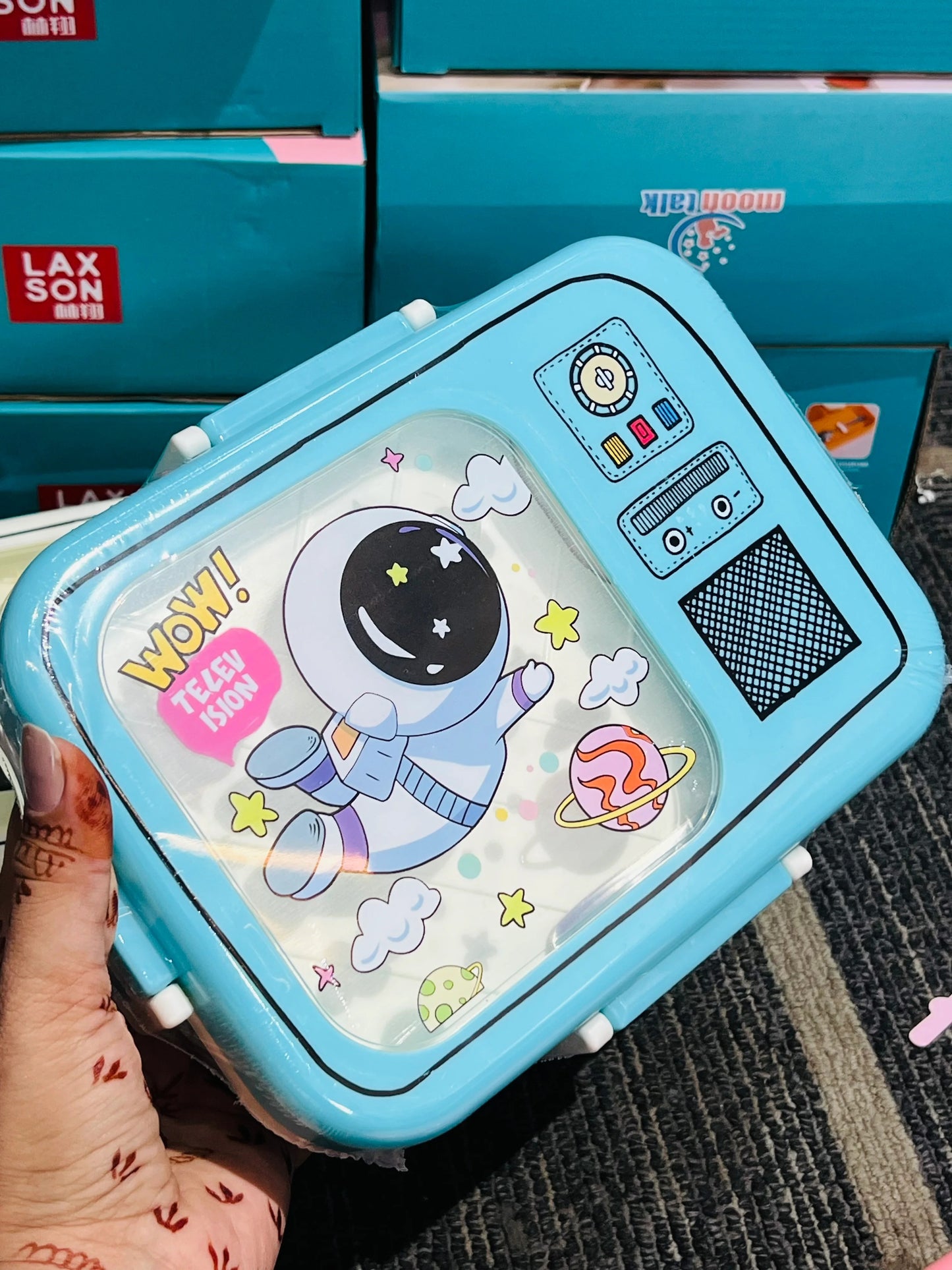 Cute Panda Cartoon Lunch Box