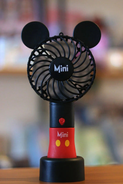 Mini Cartoon USB Rechargeable Fan