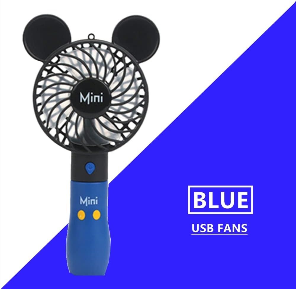 Mini Cartoon USB Rechargeable Fan