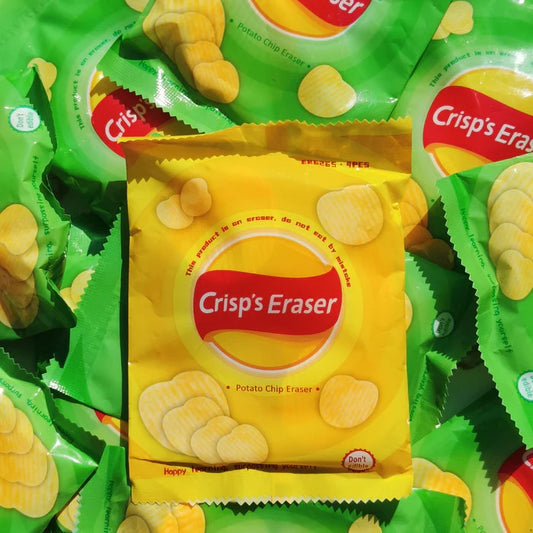 Potato Chips Shaped Cute Eraser