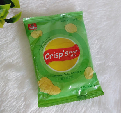 Potato Chips Shaped Cute Eraser