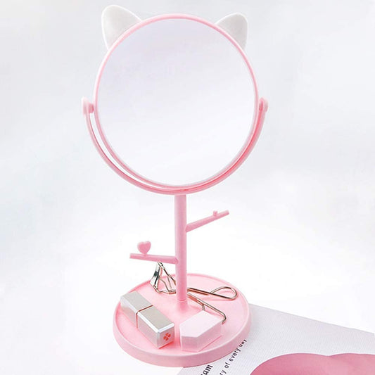 Kawaii Kitty Mirror