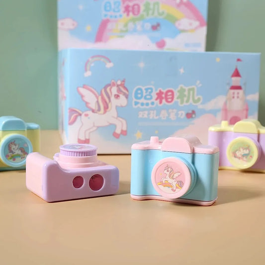 Unicorn Camera Shape Pencil Sharpener