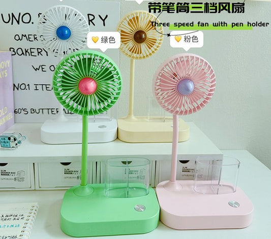 Cool Nest Fan with Holder And Light