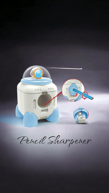 Lamp Cute Astronaut Lamp with Pencil Sharpener