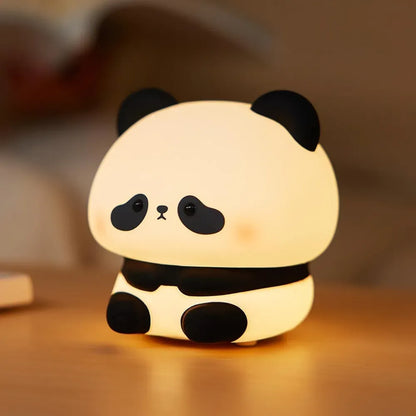 Panda Sitting Silicon Night Lamp