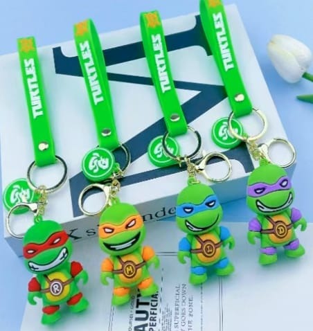 Ninja Turtle Premium Rubber Key Chain