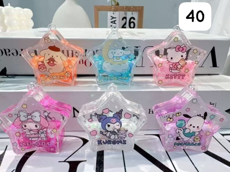 Sanrio-themed star-shaped Keychain