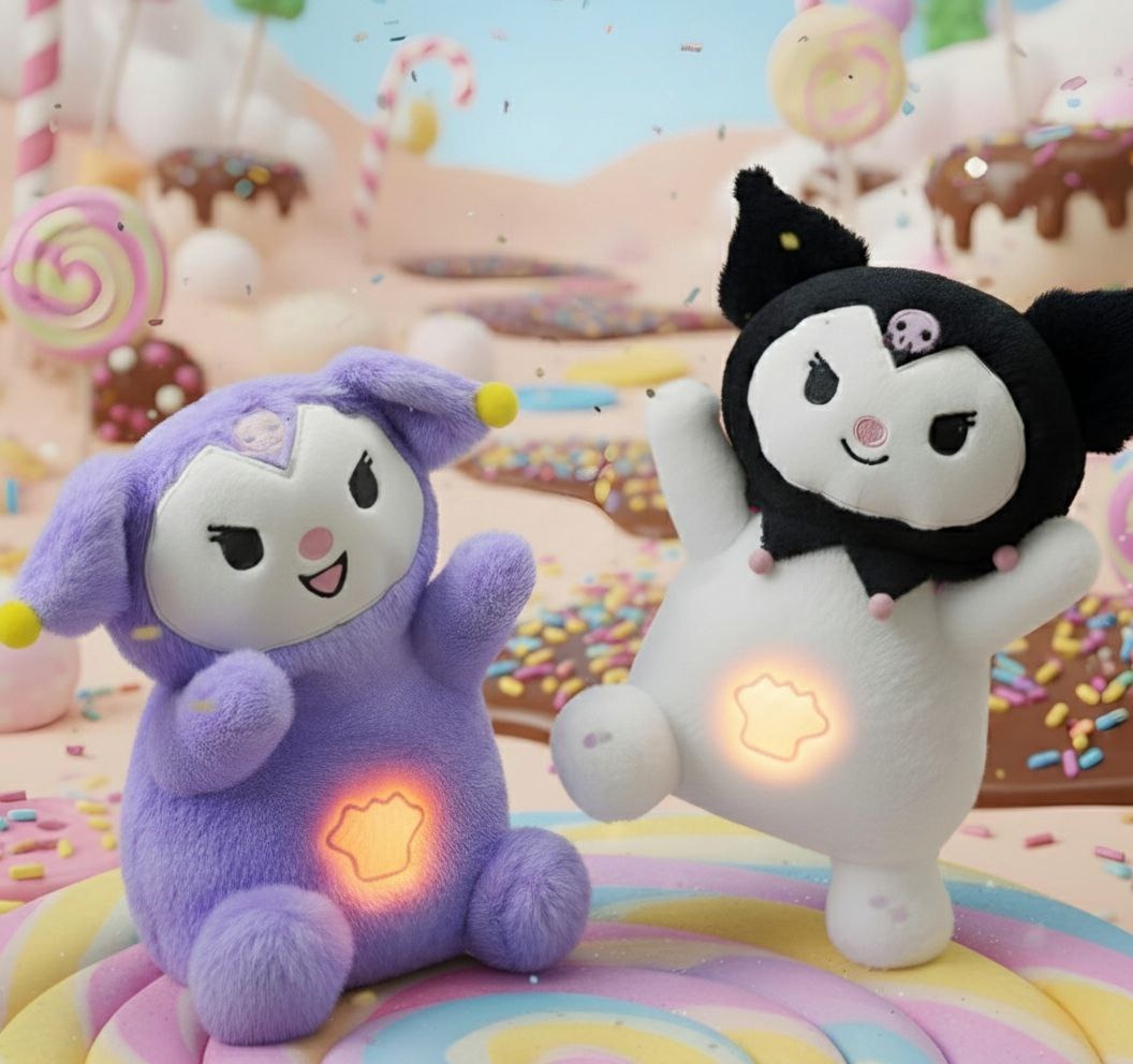 Breathing Teddy With LED & Music