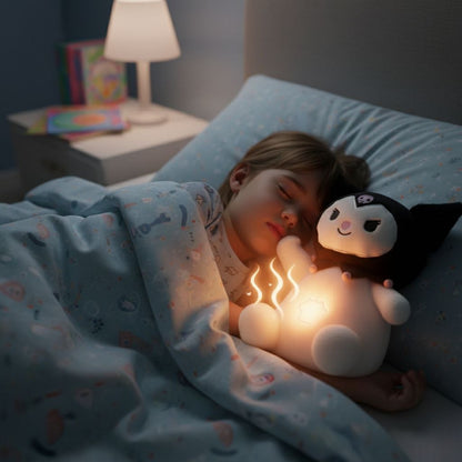 Breathing Teddy With LED & Music