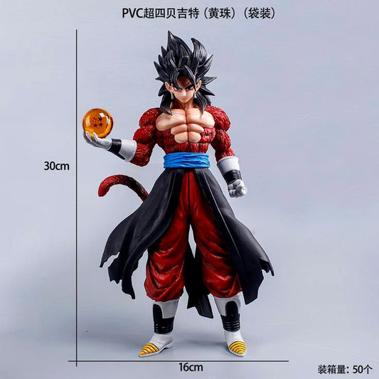Masipicks Vegito SSJ4 Action Figure with Dragon ball in Hand (30 cm Height)