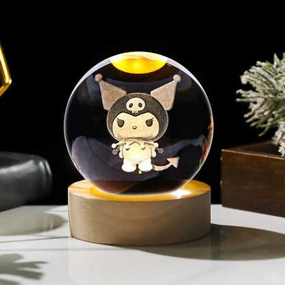 Kuromi A Crystal Ball Lamp
