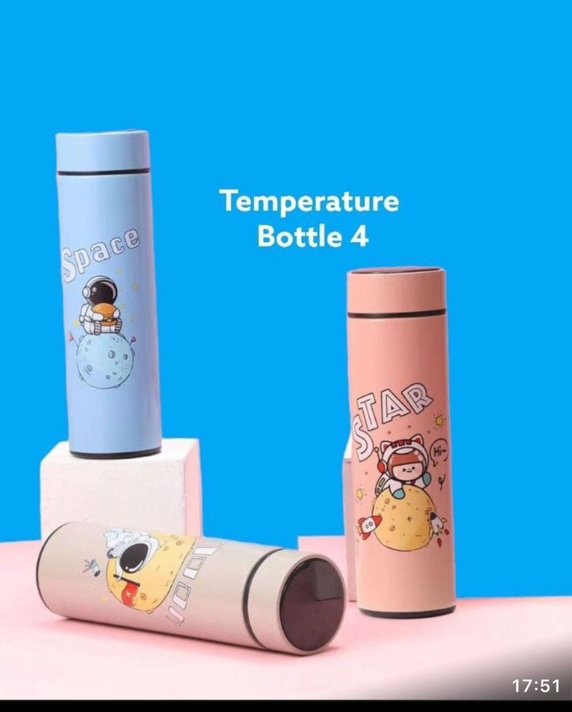 Hot and Cold Astronaut Bottle