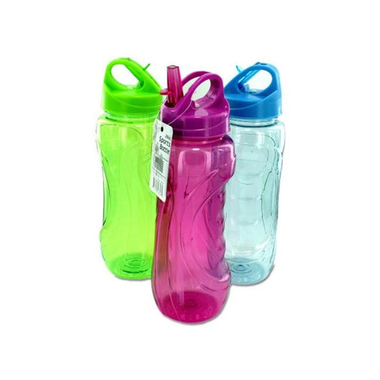 HB410 Sports Bottle with Flip Straw