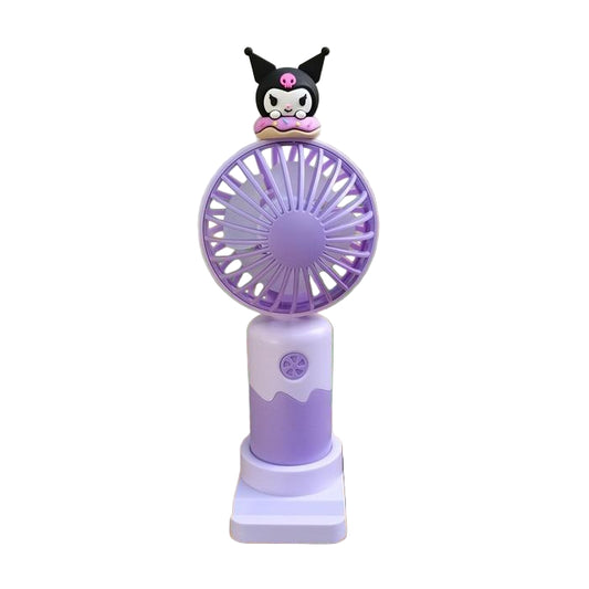 FAN SANRIO AND KUROMI USB CHARGING FAN