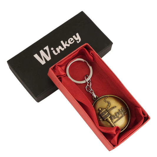 Tibetan Prayer Wheel Keychain