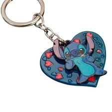 Stitch Heart Keychain