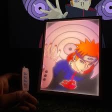 Naruto 3d Square Lamp