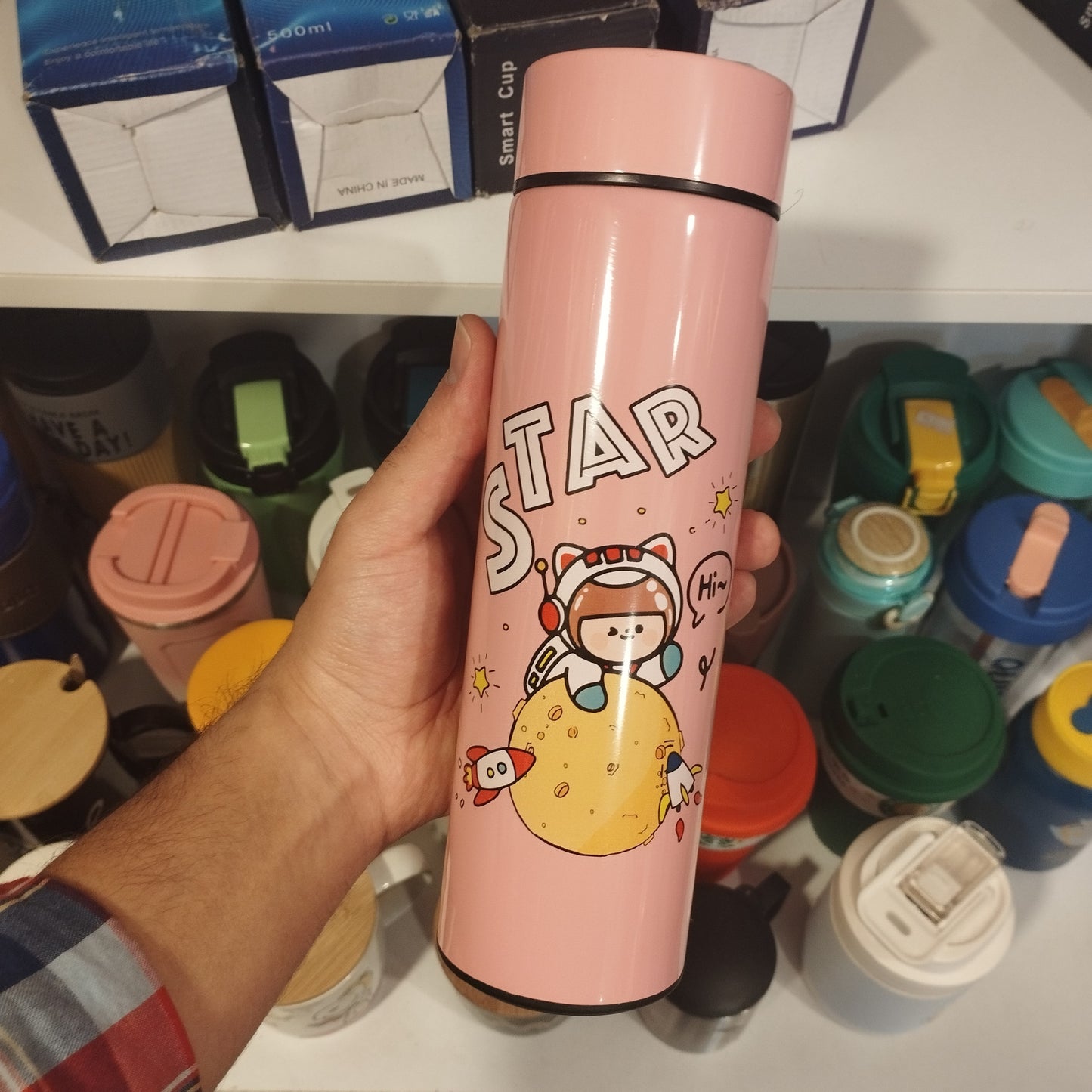 Hot and Cold Astronaut Bottle