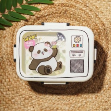 Cute Panda Cartoon Lunch Box