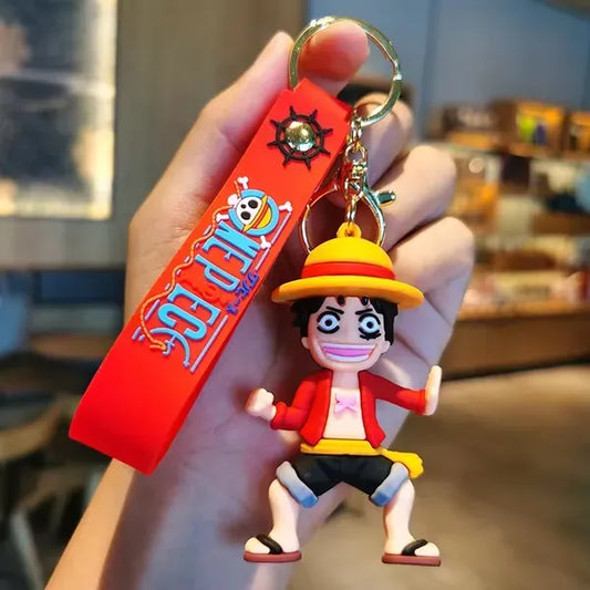 New Luffy Taekwondo Rubber Keychain