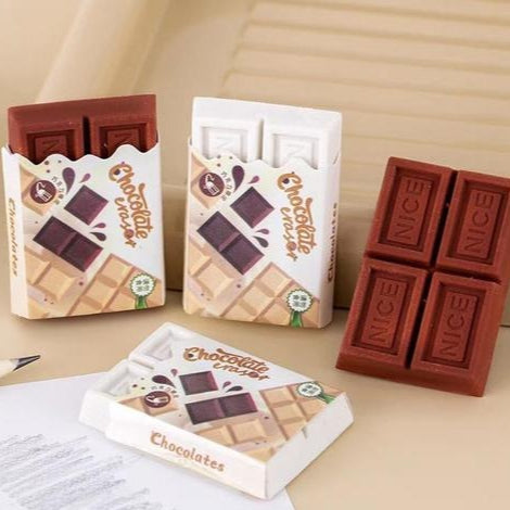 Small Chocolate eraser