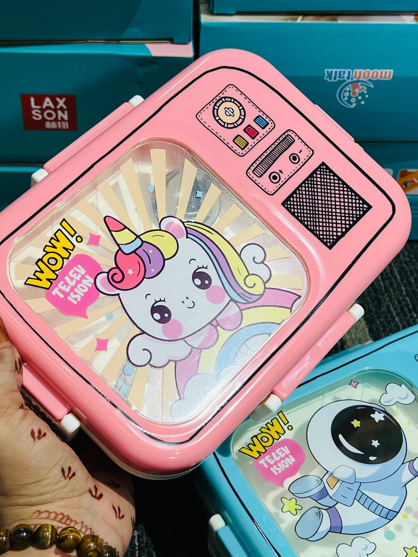 Cute Panda Cartoon Lunch Box