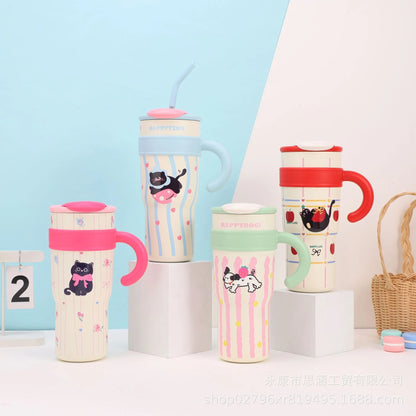 Cute Sip Cartoon Tumbler