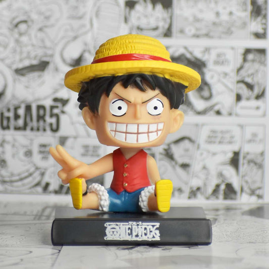 Luffy Action Figure Bobble Head