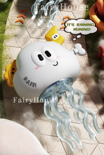 Happy Rain Cloud Figurine